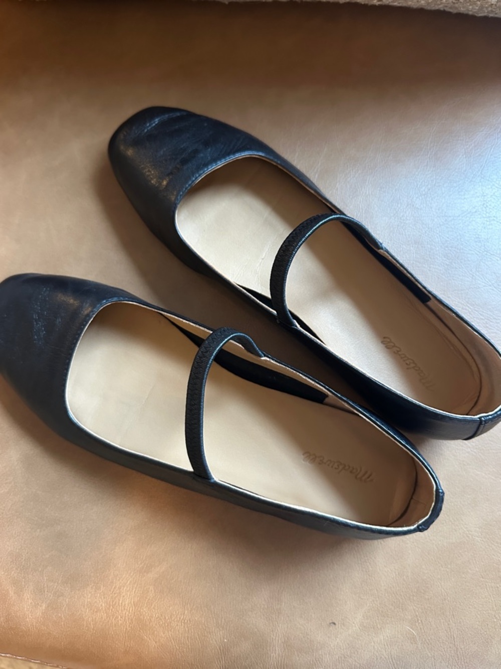 Madewell Black Mary Jane Flats